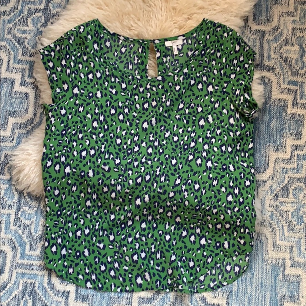 Joie leopard blouse